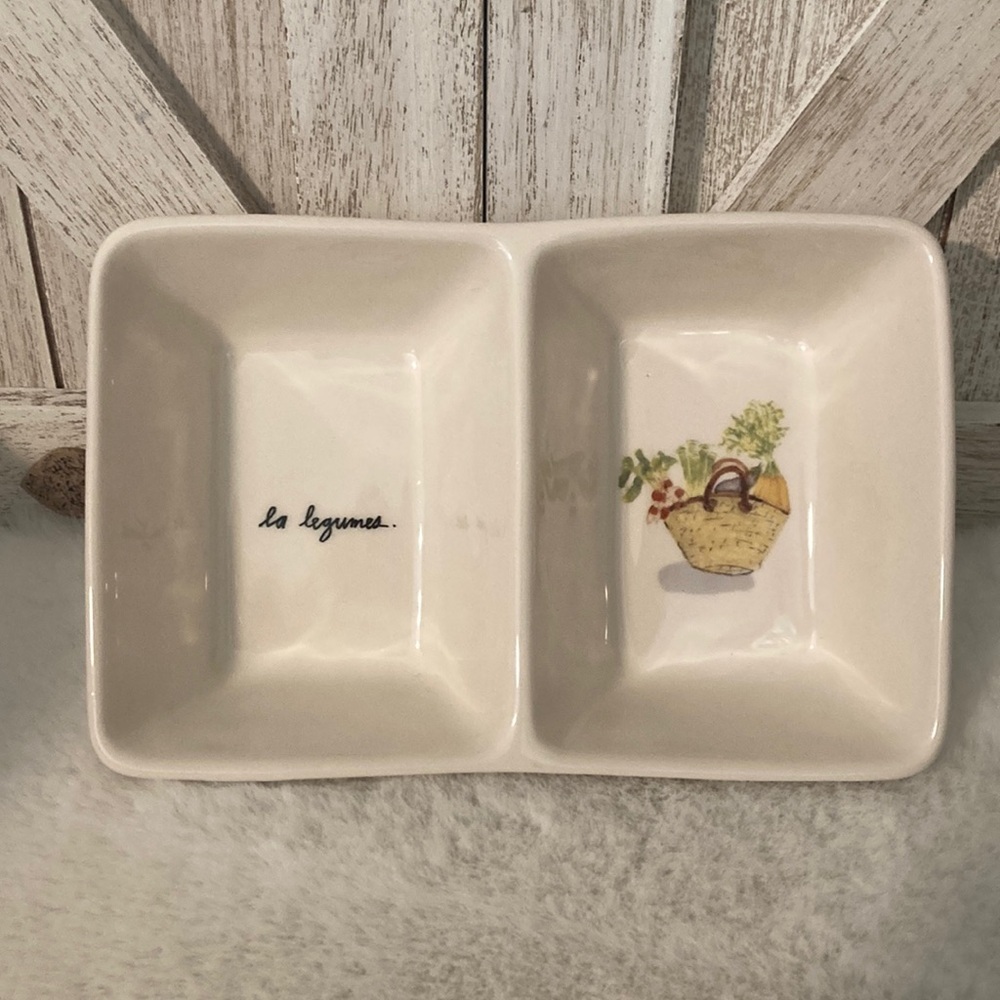 Rae Dunn Divided Tray La Legumes